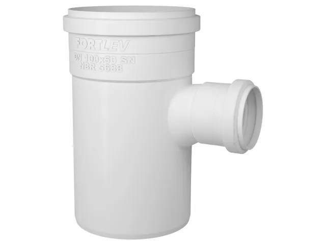 Tê de redução para esgoto Série Normal da marca Fortlev