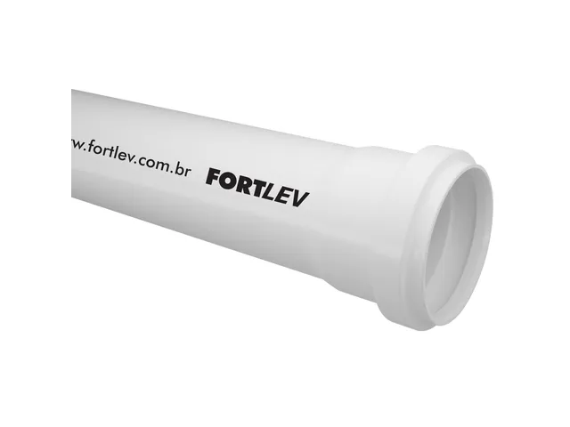 Tubo para esgoto Série Normal 6 m da marca Fortlev