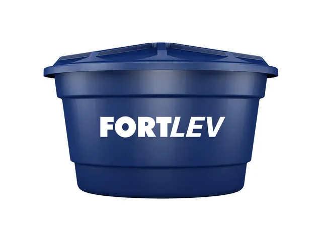 Caixa-d'água de polietileno 100 L da marca Fortlev