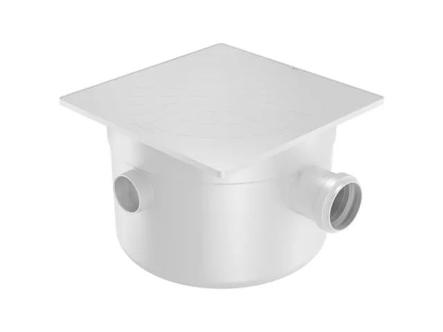Caixa sifonada 250 x 172 x 50 mm da marca Fortlev