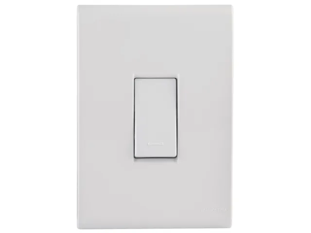 Conjunto 4x2 com interruptor simples Liz 10 A da marca Tramontina