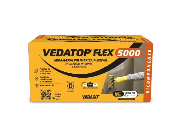 VEDATOP FLEX impermeabilizante bicomponente da marca Vedacit
