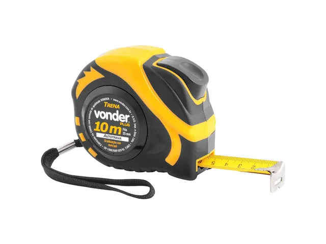 Trena curta de aço autotrava 10 m da marca Vonder