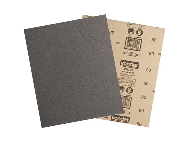 Lixa d'água LDV 0023 grão 150 da marca Vonder