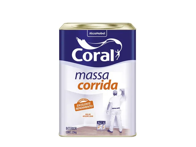 Massa Corrida 25 kg da marca Coral