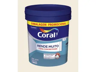 Tinta acrílica standard Rende Muito 20 L da marca Coral
